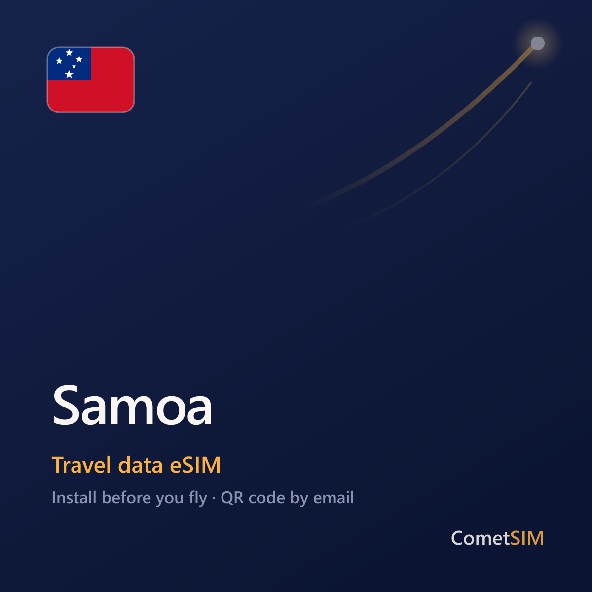 Samoa eSIM — Travel Data Plan