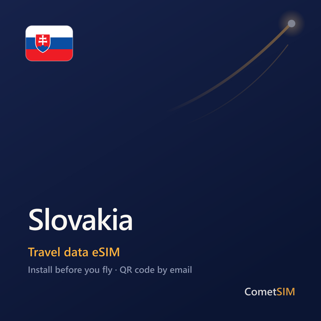 Slovakia eSIM — Travel Data Plan