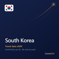 South Korea travel data eSIM by CometSIM