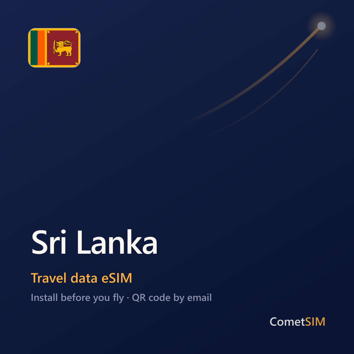 Sri Lanka eSIM — Travel Data Plan