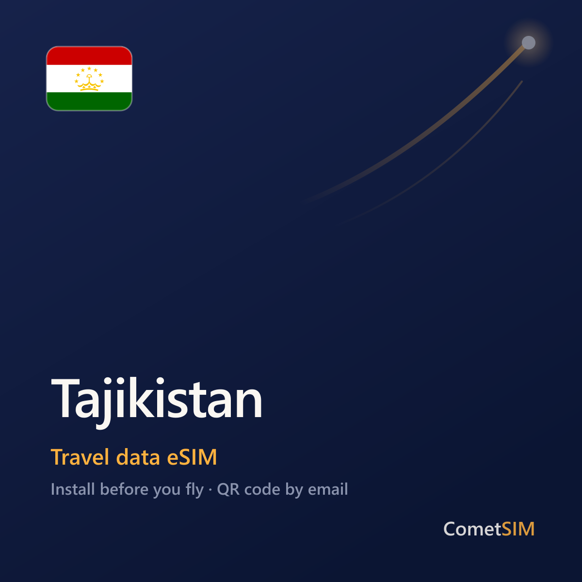 Tajikistan eSIM — Travel Data Plan