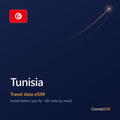 Tunisia travel data eSIM by CometSIM