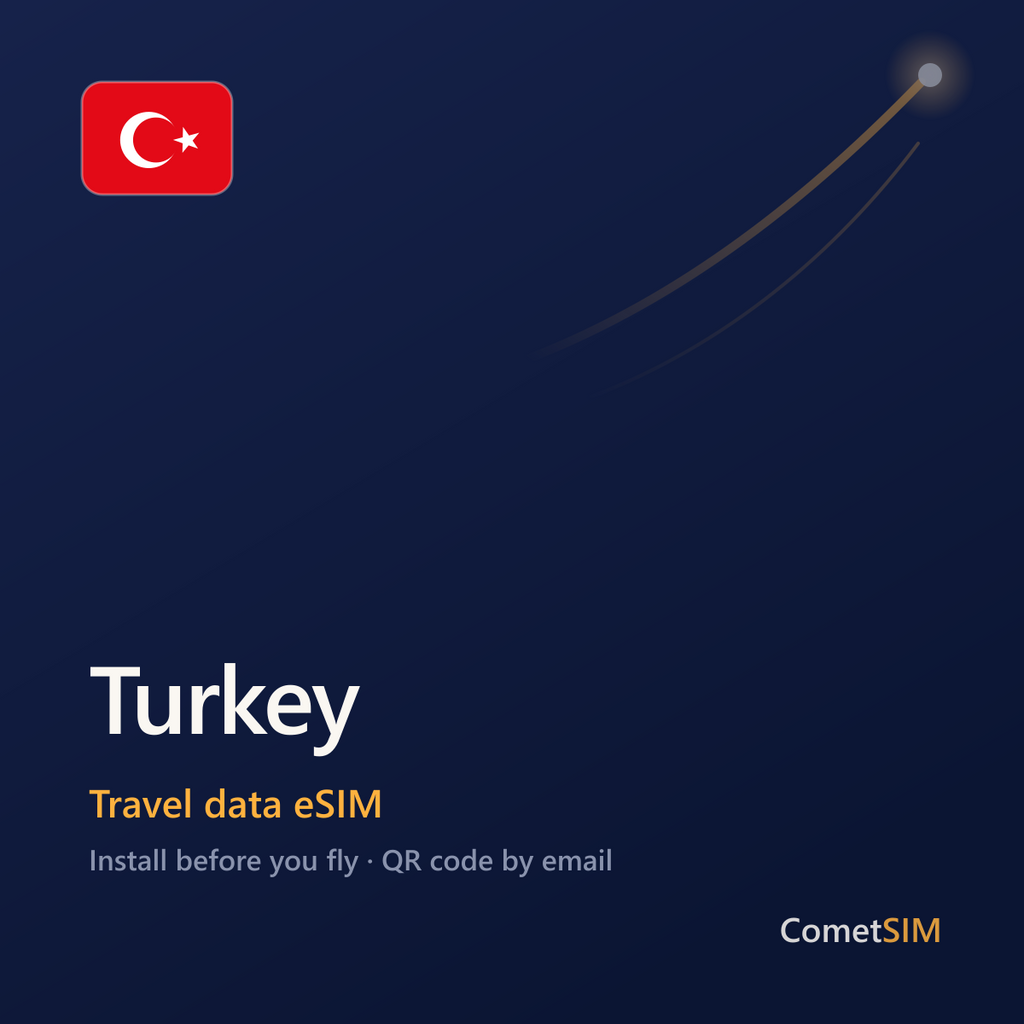 Turkey eSIM — Travel Data Plan
