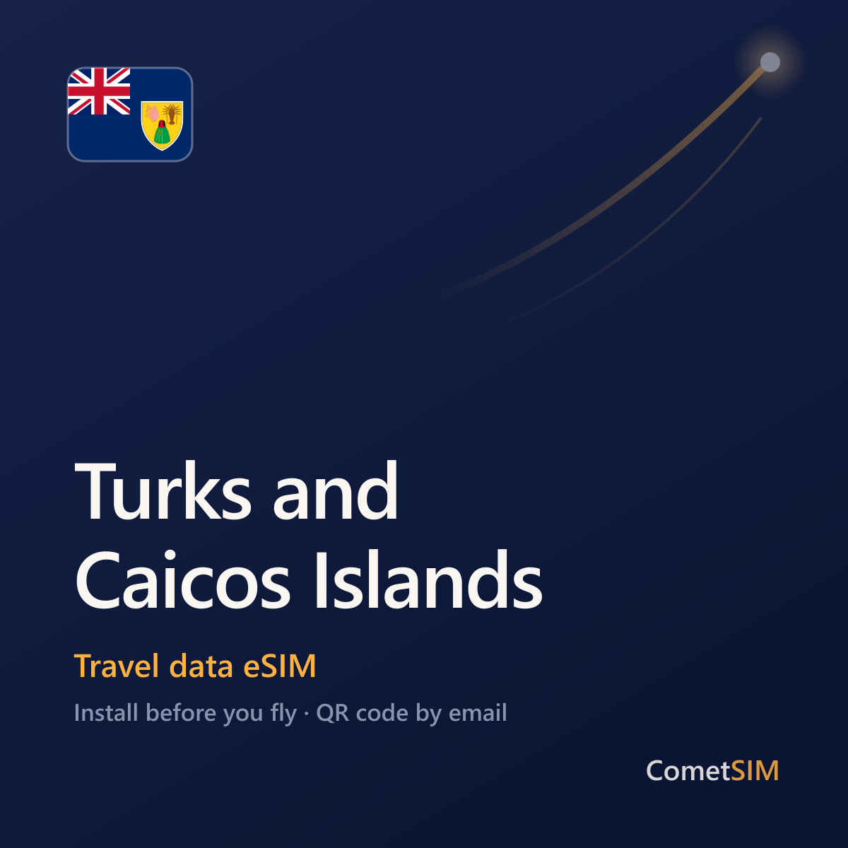 Turks and Caicos Islands eSIM — Travel Data Plan