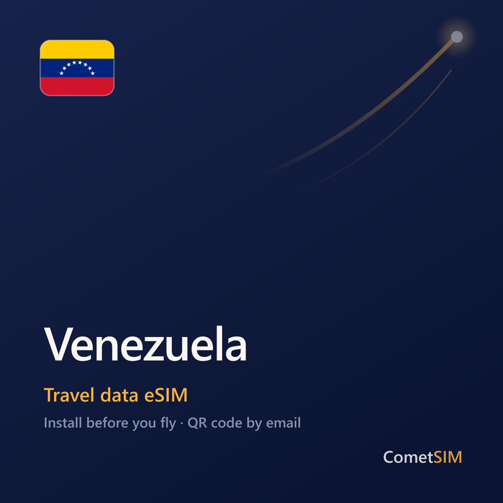 Venezuela eSIM — Travel Data Plan