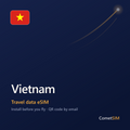 Vietnam travel data eSIM by CometSIM