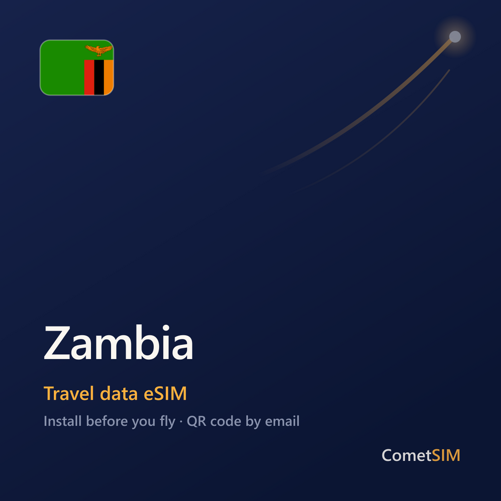 Zambia eSIM — Travel Data Plan