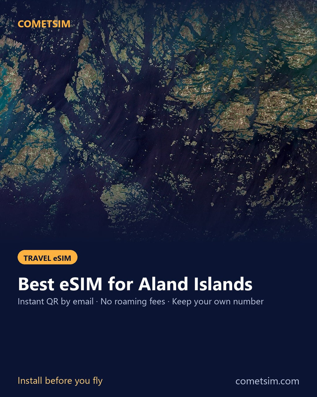 Aland Islands travel eSIM – instant QR, no roaming fees