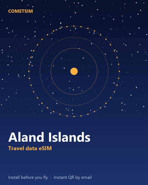 Aland Islands travel data eSIM