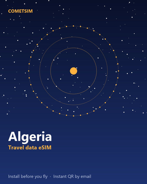 Algeria travel data eSIM