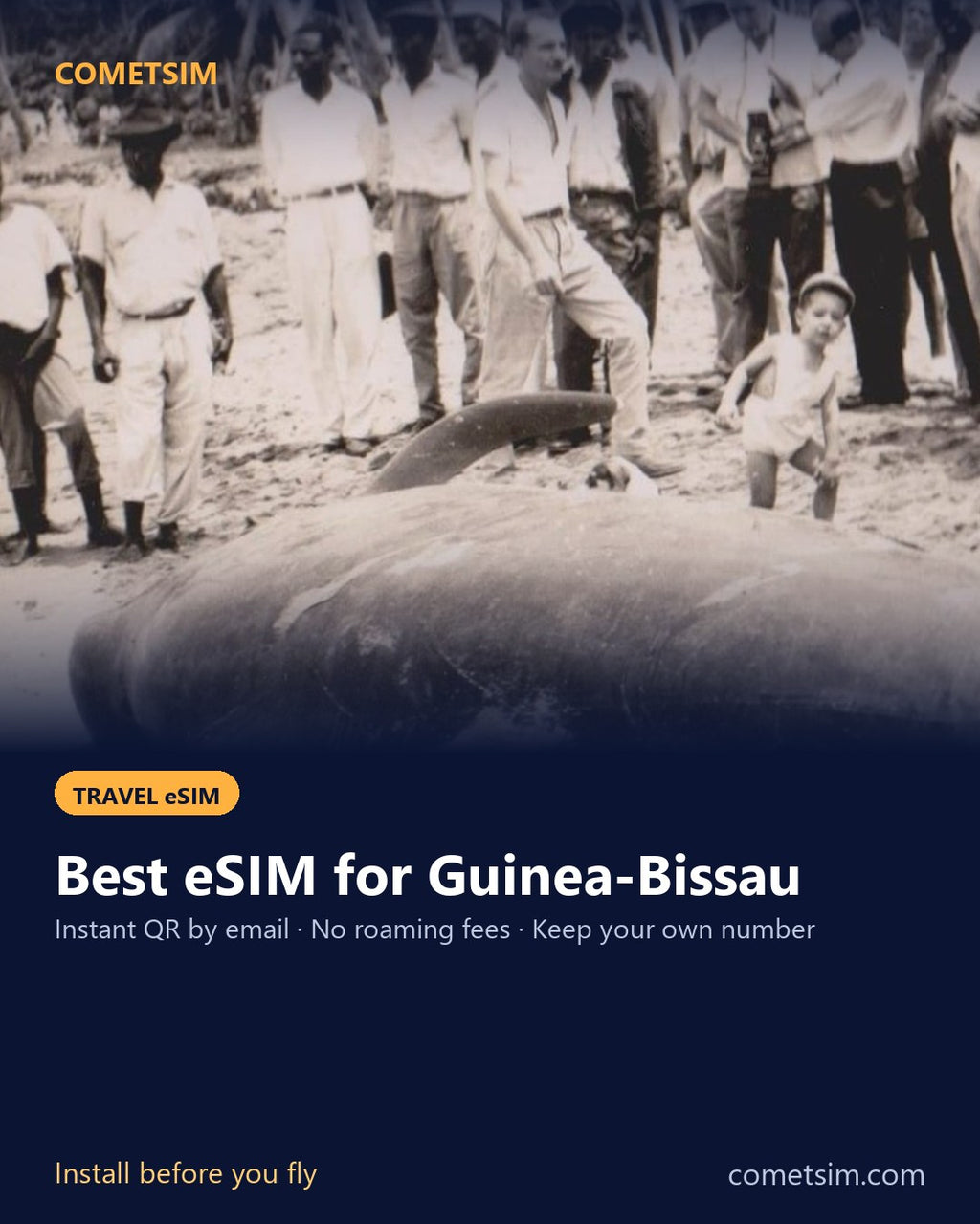 Guinea-Bissau travel eSIM – instant QR, no roaming fees
