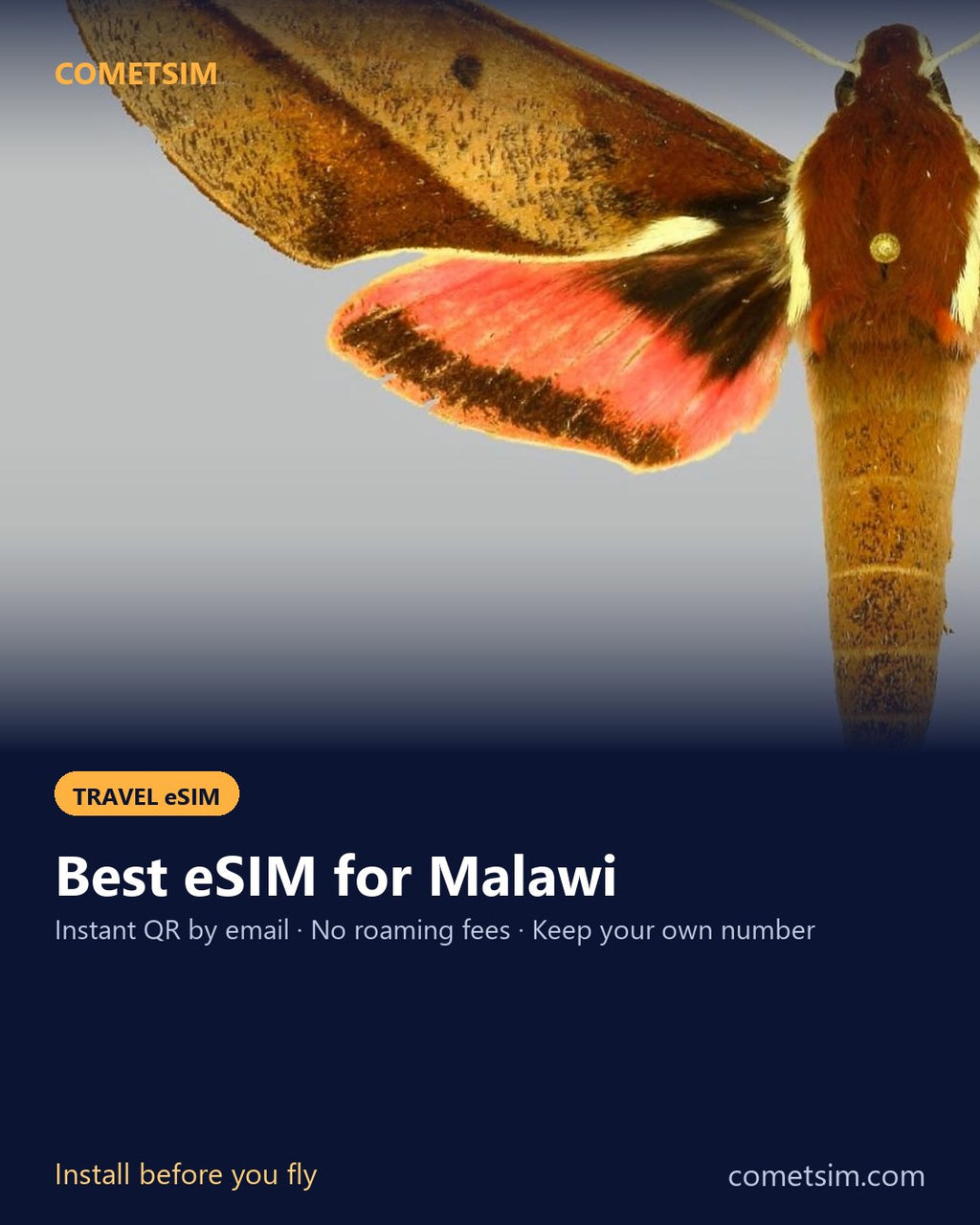 Malawi travel eSIM – instant QR, no roaming fees